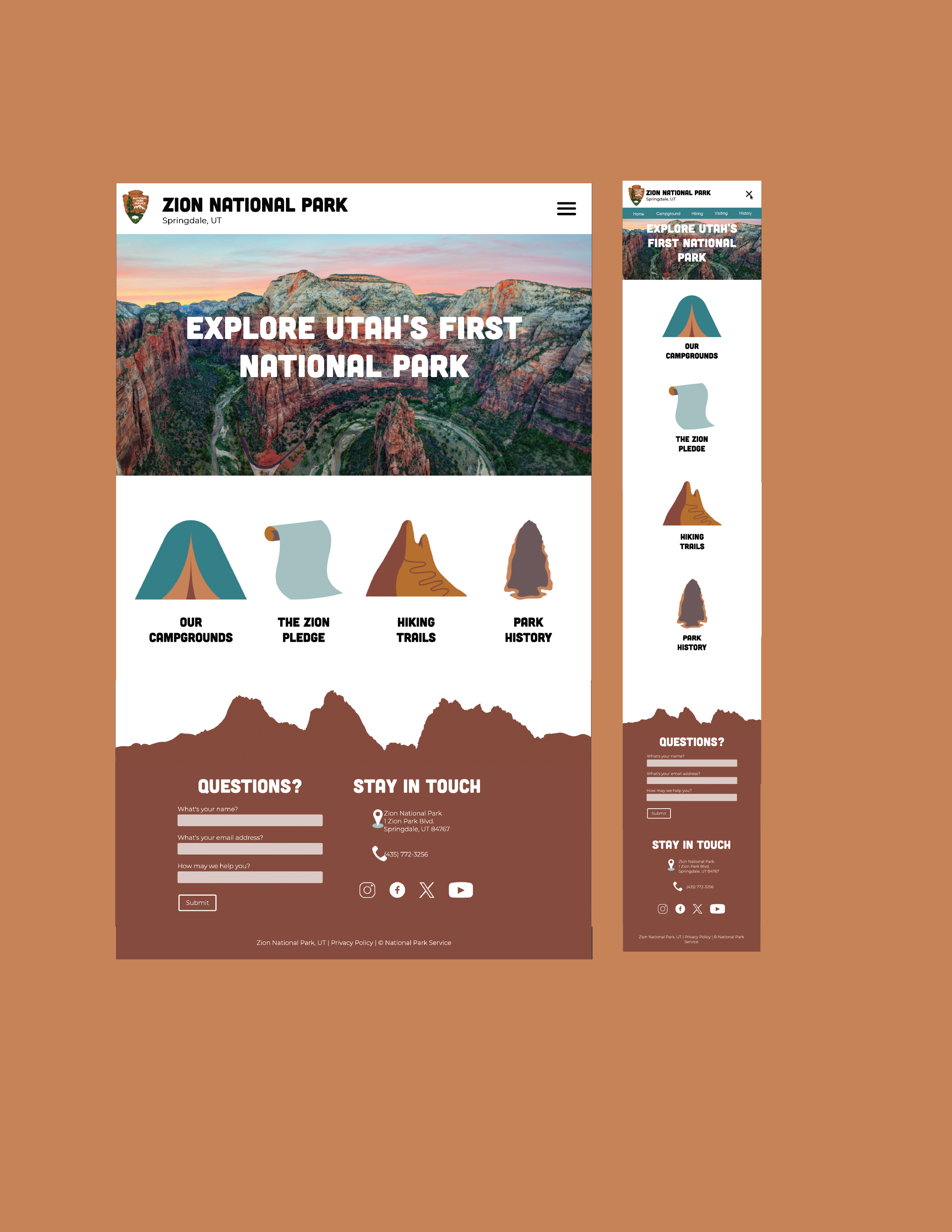 View website design